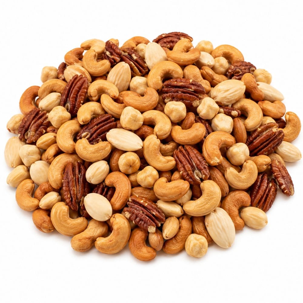 Cashew mix gebrand ongezouten