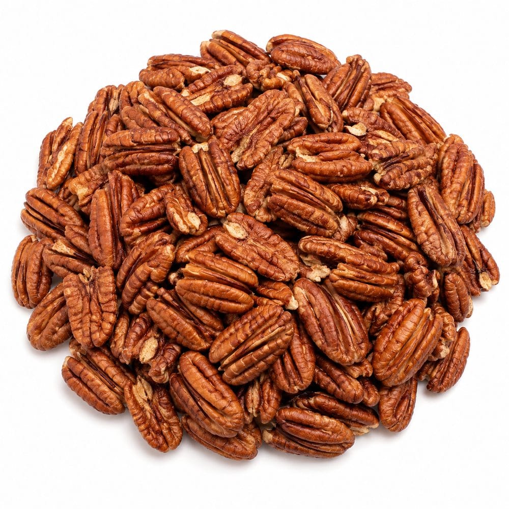 Pecannoten ongebrand